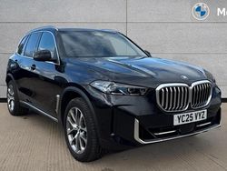 Black Used 2025 BMW X5 xLine SUV | £51,686 (Fair price)