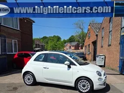 White Used 2016 Fiat 500 Lounge Hatchback | £5,990 (Fair price)