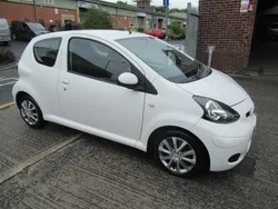 White Used 2010 Toyota Aygo Plus Hatchback | £3,495