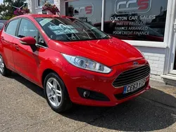 Red Used 2013 Ford Fiesta Zetec Hatchback | £3,495 (Expensive)