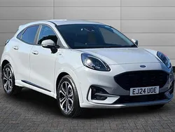 Solar silver Used 2024 Ford Puma ST-Line Hatchback | £19,000 (Fair price)