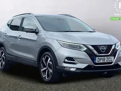 Silver Used 2017 Nissan Qashqai Tekna SUV | £12,099 (Fair price)