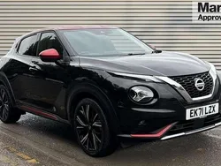 Black Used 2021 Nissan Juke Tekna+ SUV | £17,130 (Fair price)