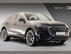Blue New 2025 Audi Q8 S-Line SUV | £58,750