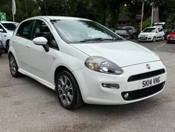 White Used 2014 Fiat Punto Hatchback | £4,995 (Fair price)