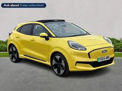 Yellow New 2025 Ford Puma Gen-E Premium Hatchback | £25,999