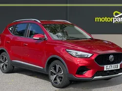 Red Used 2021 MG ZS Excite Sedan | £11,250 (Fair price)