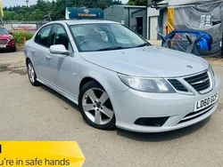 Silver Used 2010 Saab 9-3 Sedan | £2,990 (Fair price)