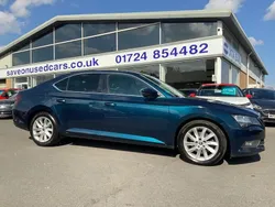 Blue Used 2018 Skoda Superb SE Technology Hatchback | £6,990 (A bit pricey)
