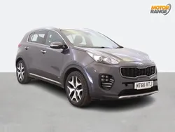 Silver Used 2016 Kia Sportage GT-Line SUV | £9,695 (Fair price)