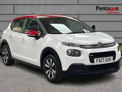 White Used 2017 Citroën C3 Feel Hatchback | £6,149 (Fair price)
