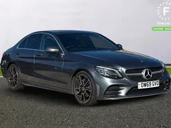 Grey Used 2019 Mercedes C220 Active Sedan | £20,099 (Fair price)