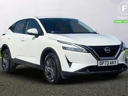 White Used 2023 Nissan Qashqai Acenta Premium SUV | £17,099 (Good price)