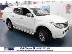 White Used 2018 Mitsubishi L200 Pickup | £10,500 (Super price)