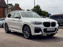 White Used 2020 BMW X3 M Sport SUV | £29,995 (Fair price)