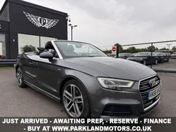 Grey Used 2016 Audi A3 Cabriolet S-Line Cabriolet | £10,323 (Fair price)