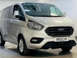 Silver Used 2021 Ford Transit Custom Limited Van | £17,450 (Fair price)
