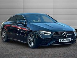 Cosmos black Used 2024 Mercedes CLA180 Executive Sedan | £26,481 (Fair price)