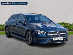 Blue Used 2022 Mercedes CLA200 AMG Line Premium | £21,699