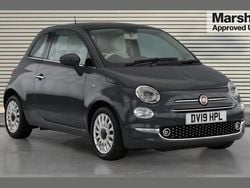 Grey Used 2019 Fiat 500 Lounge Hatchback | £7,999 (Fair price)