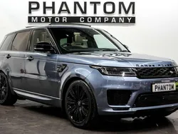 Blue Used 2018 Land Rover Range Rover Sport Autobiography Dynamic SUV | £26,990 (Good price)