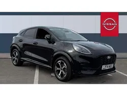 Black Used 2024 Ford Puma Gen-E ST-Line SUV | £21,499