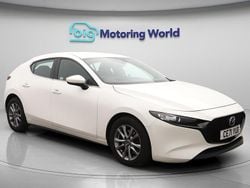 White Used 2021 Mazda 3 Hatchback | £13,700 (Super price)