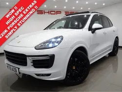 White Used 2015 Porsche Cayenne SUV | £28,990 (A bit pricey)
