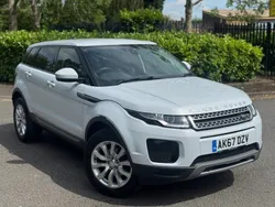 White Used 2017 Land Rover Range Rover evoque SE Estate | £12,695 (Fair price)