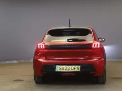 Red Used 2022 Peugeot e-208 GT Hatchback | £12,988 (Fair price)