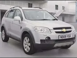 Silver Used 2009 Chevrolet Captiva SUV | £1,000