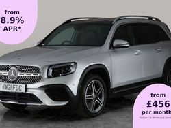Silver Used 2021 Mercedes GLB220 AMG line SUV | £29,884 (Fair price)