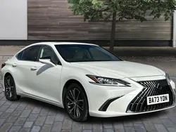 White Used 2023 Lexus ES300H Sedan | £29,440 (Fair price)