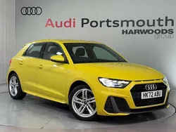 Yellow Used 2022 Audi A1 Sportback S-Line Hatchback | £19,990 (Fair price)