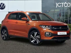 Orange Used 2022 VW T-Cross R-line SUV | £22,157 (Good price)