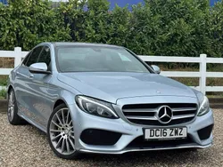 Silver Used 2016 Mercedes C220 AMG Line Premium Sedan | £12,495 (Fair price)