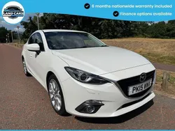 White Used 2015 Mazda 3 Inclusive Sedan | £7,290 (Fair price)