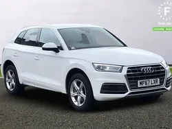 White Used 2017 Audi Q5 Sport SUV | £17,499 (Fair price)
