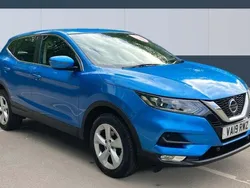 Blue Used 2019 Nissan Qashqai Acenta Premium SUV | £10,160 (Super price)