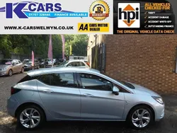 Silver Used 2017 Vauxhall Astra SRi Hatchback | £7,450 (Fair price)