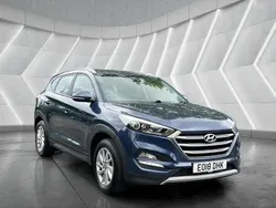 Blue Used 2018 Hyundai Tucson SE SUV | £13,300 (Good price)