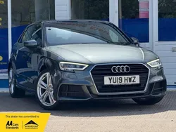 Grey Used 2019 Audi A3 Sportback S-Line Hatchback | £14,950 (Fair price)