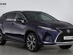 Blue Used 2021 Lexus RX450h SUV | £28,990 (Fair price)