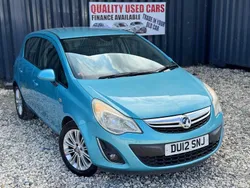 Blue Used 2012 Vauxhall Corsa Hatchback | £1,290