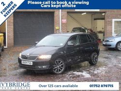 Black Used 2014 Skoda Rapid Hatchback | £5,375 (Fair price)