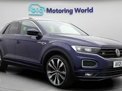 Blue Used 2021 VW T-Roc R-line SUV | £19,900 (Good price)