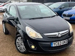 Black Used 2013 Vauxhall Corsa Hatchback | £2,250 (Fair price)