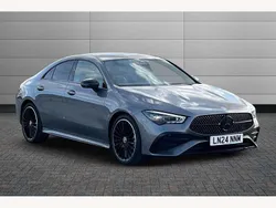 Grey Used 2024 Mercedes CLA200 AMG Line Premium Plus Coupe | £31,888 (Fair price)