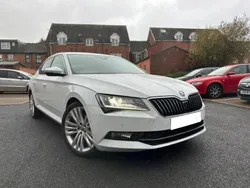 White Used 2015 Skoda Superb SE L Executive Hatchback | £8,950 (A bit pricey)
