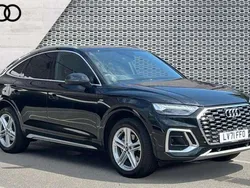 Black Used 2021 Audi Q5 Sportback S-Line SUV | £32,193 (Fair price)